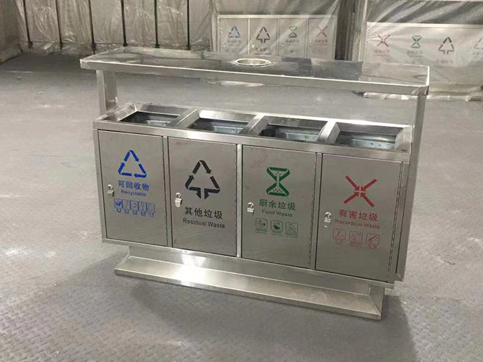 甘孜户外垃圾桶厂家定制