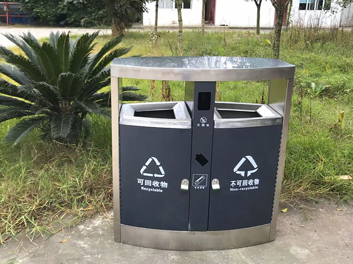 甘孜分类垃圾箱厂家定制