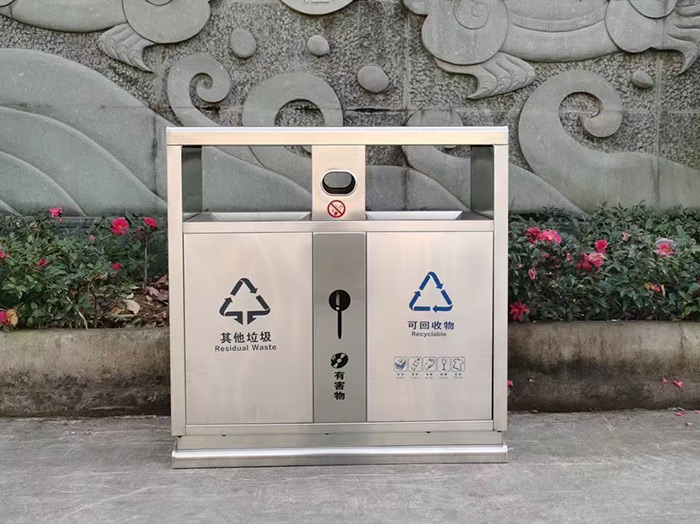 广元剑阁户外垃圾桶厂家直销