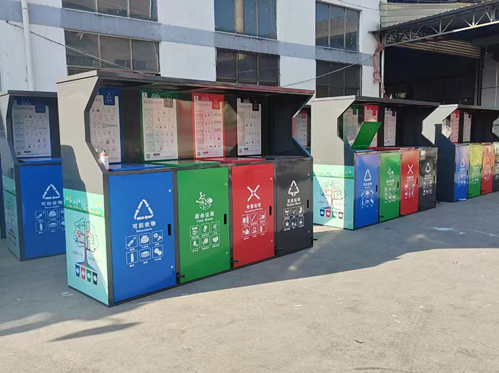 成都双流区户外不锈钢垃圾桶厂家 市政景区分类垃圾桶 批量采购优惠