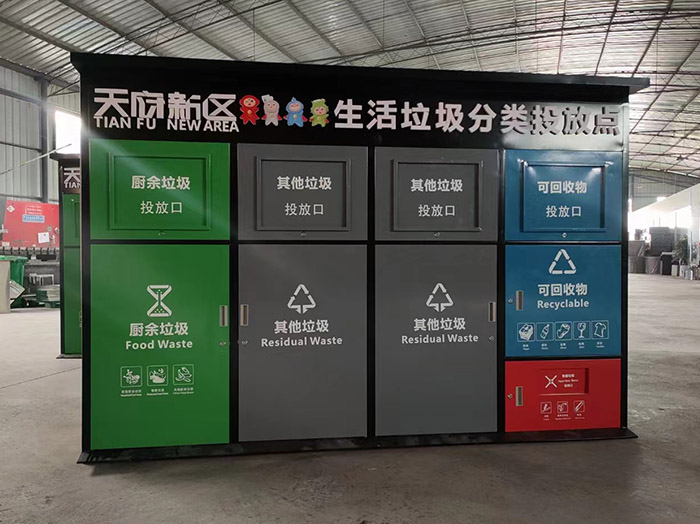 成都青羊区环卫分类垃圾桶厂家 不锈钢户外垃圾桶 源头工厂直供